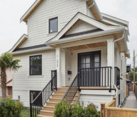 Exterior siding installation project by Marvelous Construction in West vancouver.